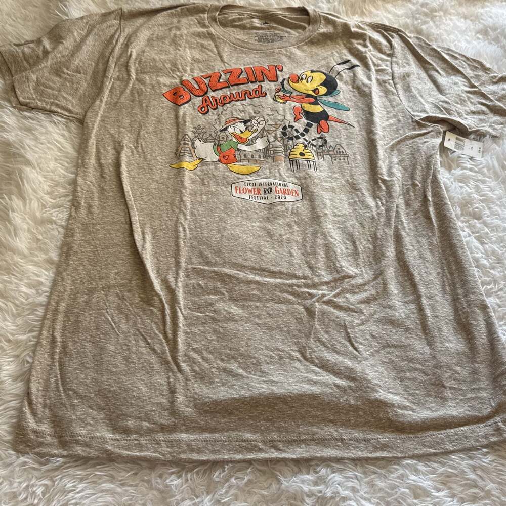 disney‎ world epcot flower and garden 2020 donald duck adult xl shirt festival